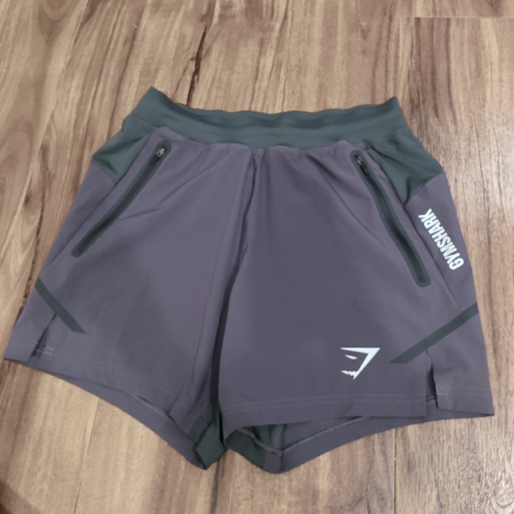 Mens Gymshark 2 Pocket Running Short size S